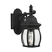 Myhouse Lighting Generation Lighting - 88203-12 - One Light Outdoor Wall Lantern - Wynfield - Black