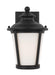 Myhouse Lighting Generation Lighting - 88240EN3-12 - One Light Outdoor Wall Lantern - Cape May - Black