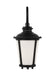 Myhouse Lighting Generation Lighting - 88243EN3-12 - One Light Outdoor Wall Lantern - Cape May - Black