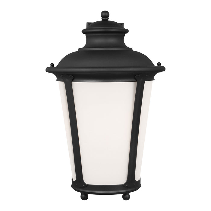 Myhouse Lighting Generation Lighting - 88244-12 - One Light Outdoor Wall Lantern - Cape May - Black