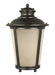 Myhouse Lighting Generation Lighting - 88244EN3-780 - One Light Outdoor Wall Lantern - Cape May - Burled Iron