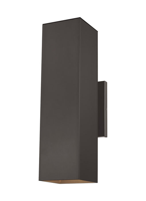 Myhouse Lighting Visual Comfort Studio - 8831702EN3-10 - Two Light Outdoor Wall Lantern - Pohl - Bronze