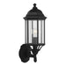 Myhouse Lighting Generation Lighting - 8838701-12 - One Light Outdoor Wall Lantern - Sevier - Black