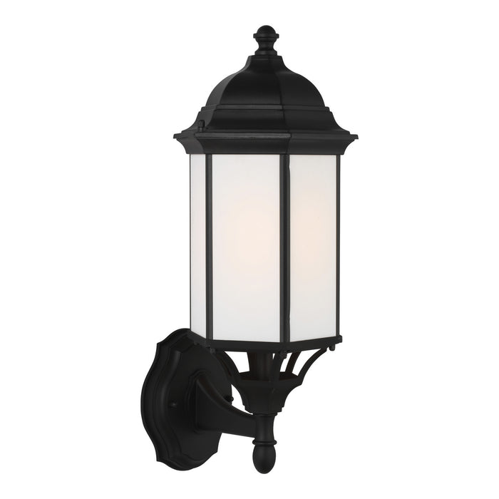 Myhouse Lighting Generation Lighting - 8838751-12 - One Light Outdoor Wall Lantern - Sevier - Black