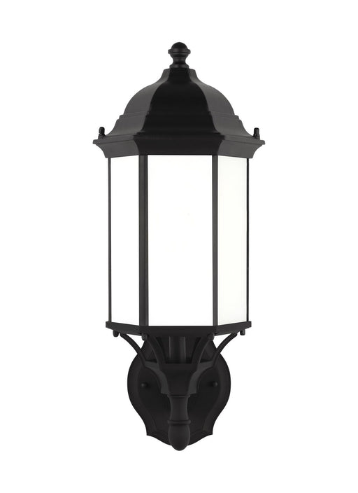 Myhouse Lighting Generation Lighting - 8838751-12 - One Light Outdoor Wall Lantern - Sevier - Black