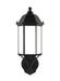 Myhouse Lighting Generation Lighting - 8838751-12 - One Light Outdoor Wall Lantern - Sevier - Black