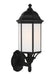 Myhouse Lighting Generation Lighting - 8838751EN3-12 - One Light Outdoor Wall Lantern - Sevier - Black