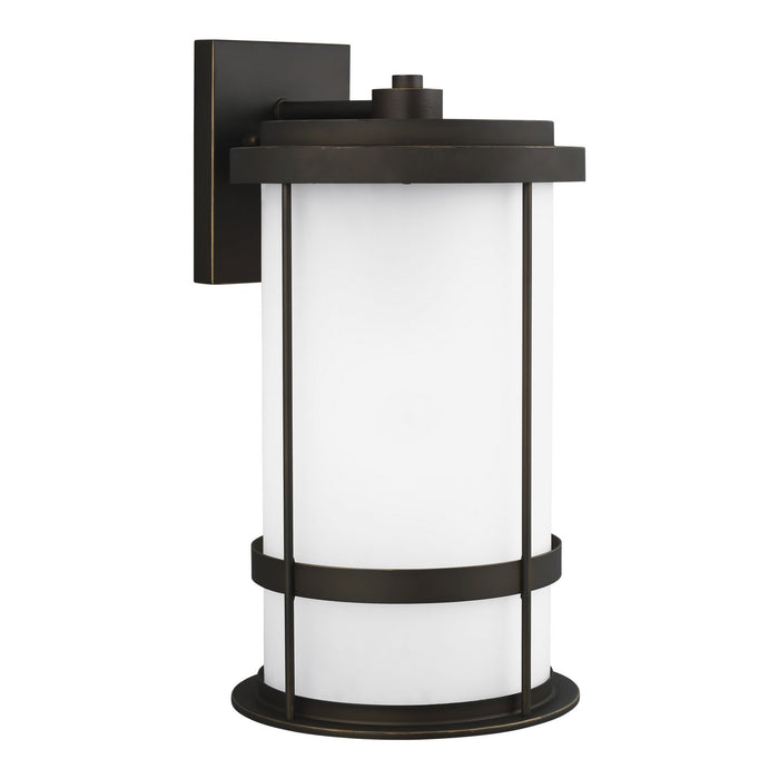 Myhouse Lighting Generation Lighting - 8890901D-71 - One Light Outdoor Wall Lantern - Wilburn - Antique Bronze