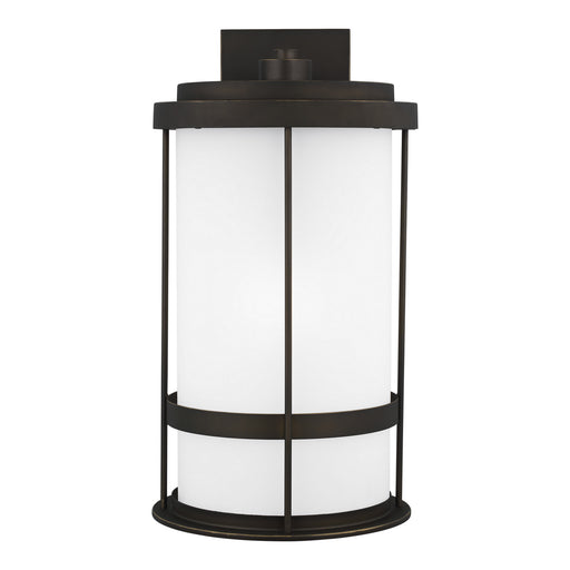 Myhouse Lighting Generation Lighting - 8890901D-71 - One Light Outdoor Wall Lantern - Wilburn - Antique Bronze