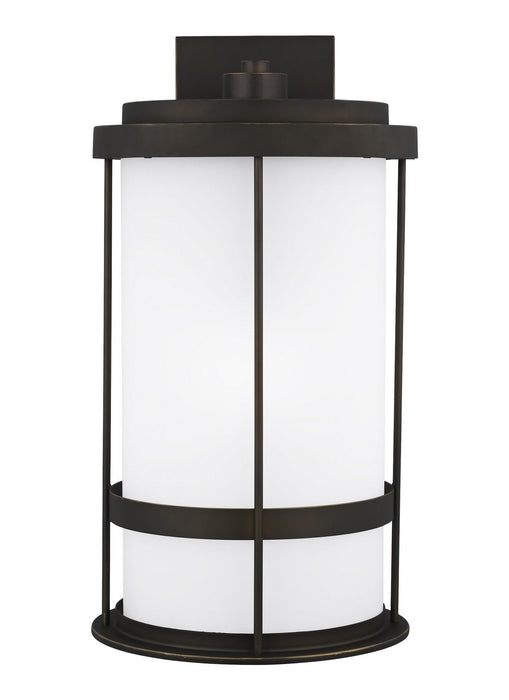 Myhouse Lighting Generation Lighting - 8890901DEN3-71 - One Light Outdoor Wall Lantern - Wilburn - Antique Bronze