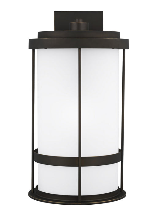 Myhouse Lighting Generation Lighting - 8890901DEN3-71 - One Light Outdoor Wall Lantern - Wilburn - Antique Bronze