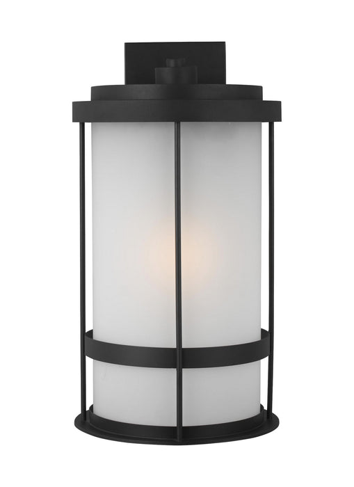 Myhouse Lighting Generation Lighting - 8890901EN3-12 - One Light Outdoor Wall Lantern - Wilburn - Black