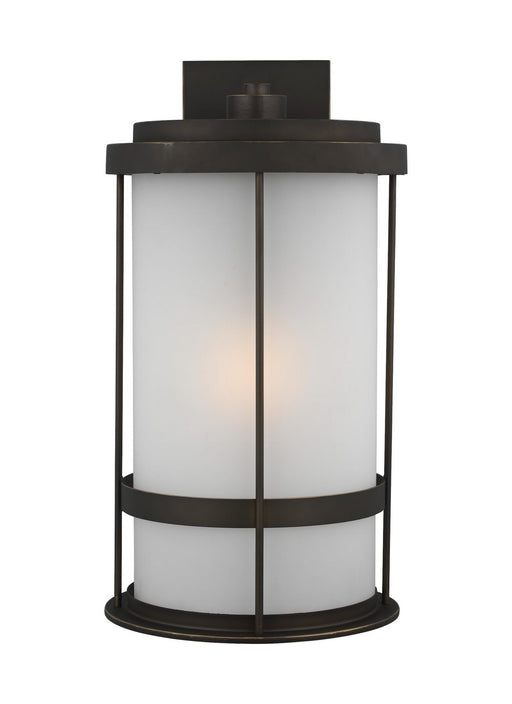 Myhouse Lighting Generation Lighting - 8890901EN3-71 - One Light Outdoor Wall Lantern - Wilburn - Antique Bronze