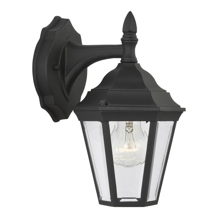 Myhouse Lighting Generation Lighting - 88937-12 - One Light Outdoor Wall Lantern - Bakersville - Black