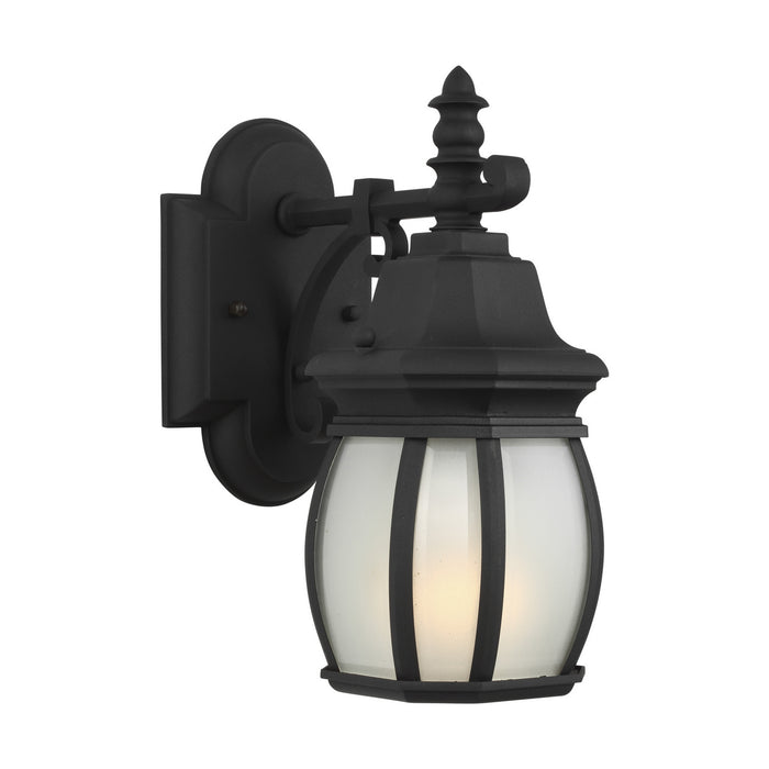 Myhouse Lighting Generation Lighting - 89104-12 - One Light Outdoor Wall Lantern - Wynfield - Black