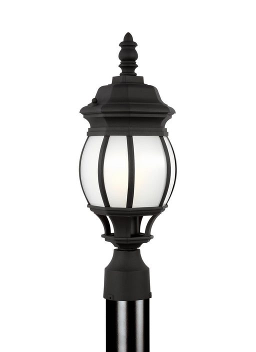 Myhouse Lighting Generation Lighting - 89202-12 - One Light Outdoor Post Lantern - Wynfield - Black