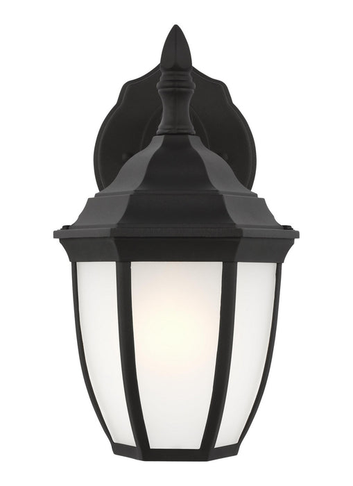 Myhouse Lighting Generation Lighting - 89936-12 - One Light Outdoor Wall Lantern - Bakersville - Black