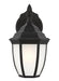 Myhouse Lighting Generation Lighting - 89936-12 - One Light Outdoor Wall Lantern - Bakersville - Black