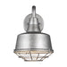 Myhouse Lighting Visual Comfort Studio - 95374-57 - Cage - Barn Light - Weathered Pewter