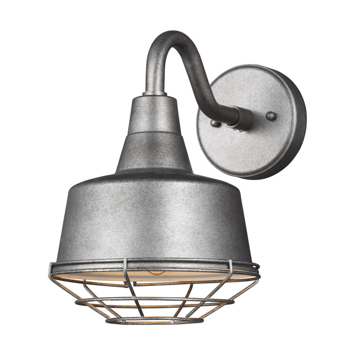 Myhouse Lighting Visual Comfort Studio - 95374-57 - Cage - Barn Light - Weathered Pewter