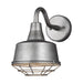 Myhouse Lighting Visual Comfort Studio - 95374-57 - Cage - Barn Light - Weathered Pewter