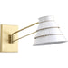 Myhouse Lighting Progress Lighting - P710070-160 - One Light Wall Bracket - Point Dume-Onshore - Brushed Brass