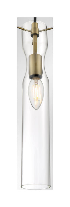 Myhouse Lighting Nuvo Lighting - 60-6856 - One Light Mini Pendant - Spyglass - Vintage Brass