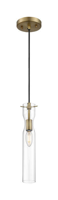 Myhouse Lighting Nuvo Lighting - 60-6856 - One Light Mini Pendant - Spyglass - Vintage Brass