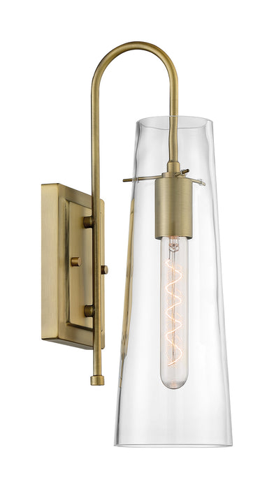 Myhouse Lighting Nuvo Lighting - 60-6859 - One Light Wall Sconce - Alondra - Vintage Brass