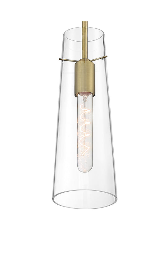 Myhouse Lighting Nuvo Lighting - 60-6860 - One Light Mini Pendant - Alondra - Vintage Brass