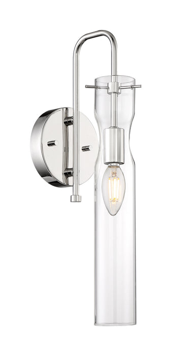 Myhouse Lighting Nuvo Lighting - 60-6865 - One Light Wall Sconce - Spyglass - Polished Nickel