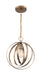 Myhouse Lighting Nuvo Lighting - 60-7056 - One Light Pendant - Pendleton - Burnished Brass