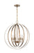 Myhouse Lighting Nuvo Lighting - 60-7058 - Six Light Pendant - Pendleton - Burnished Brass