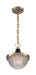 Myhouse Lighting Nuvo Lighting - 60-7059 - One Light Pendant - Faro - Burnished Brass / Black Accents