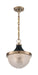 Myhouse Lighting Nuvo Lighting - 60-7060 - One Light Pendant - Faro - Burnished Brass / Black Accents