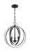 Myhouse Lighting Nuvo Lighting - 60-7067 - Three Light Pendant - Pendleton - Matte Black