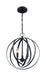 Myhouse Lighting Nuvo Lighting - 60-7067 - Three Light Pendant - Pendleton - Matte Black