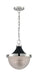 Myhouse Lighting Nuvo Lighting - 60-7070 - One Light Pendant - Faro - Polished Nickel / Black Accents