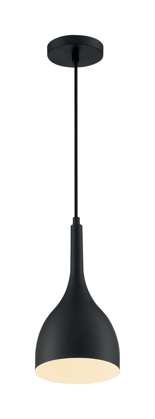 Myhouse Lighting Nuvo Lighting - 60-7086 - One Light Pendant - Bellcap - Matte Black