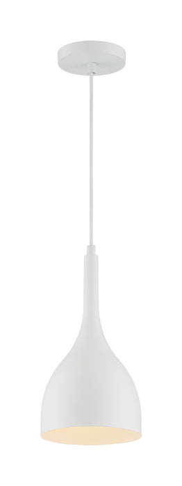 Myhouse Lighting Nuvo Lighting - 60-7096 - One Light Pendant - Bellcap - Matte White