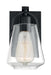 Myhouse Lighting Nuvo Lighting - 60-7101 - One Light Vanity - Skybridge - Matte Black