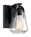 Myhouse Lighting Nuvo Lighting - 60-7101 - One Light Vanity - Skybridge - Matte Black