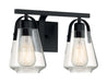 Myhouse Lighting Nuvo Lighting - 60-7102 - Two Light Vanity - Skybridge - Matte Black