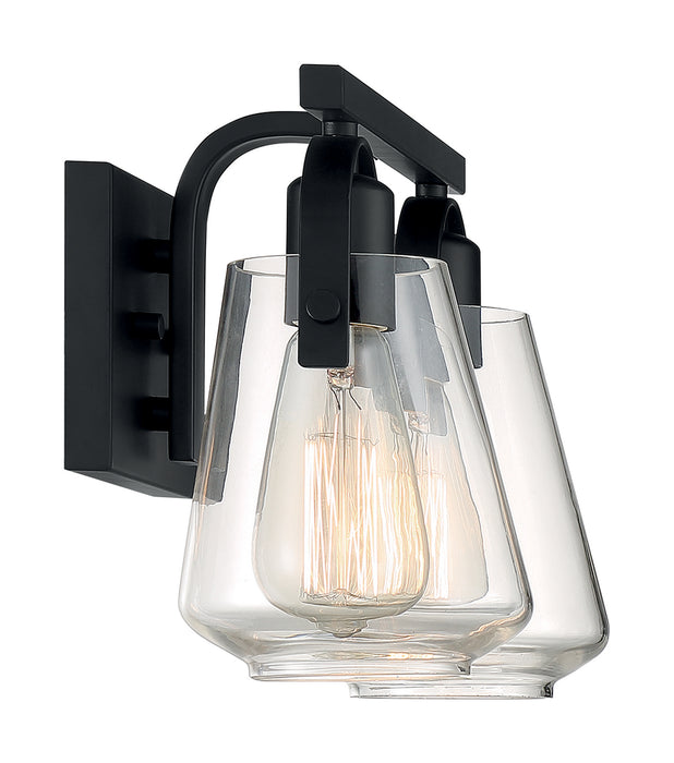 Myhouse Lighting Nuvo Lighting - 60-7102 - Two Light Vanity - Skybridge - Matte Black