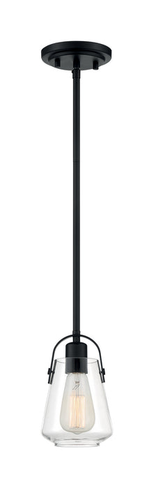 Myhouse Lighting Nuvo Lighting - 60-7106 - One Light Mini Pendant - Skybridge - Matte Black