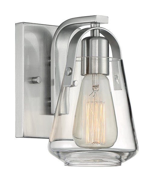 Myhouse Lighting Nuvo Lighting - 60-7111 - One Light Vanity - Skybridge - Brushed Nickel