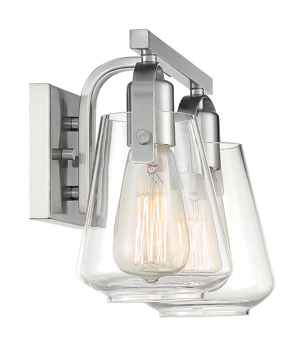 Myhouse Lighting Nuvo Lighting - 60-7112 - Two Light Vanity - Skybridge - Brushed Nickel