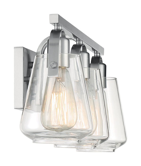 Myhouse Lighting Nuvo Lighting - 60-7113 - Three Light Vanity - Skybridge - Brushed Nickel