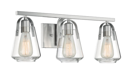 Myhouse Lighting Nuvo Lighting - 60-7113 - Three Light Vanity - Skybridge - Brushed Nickel