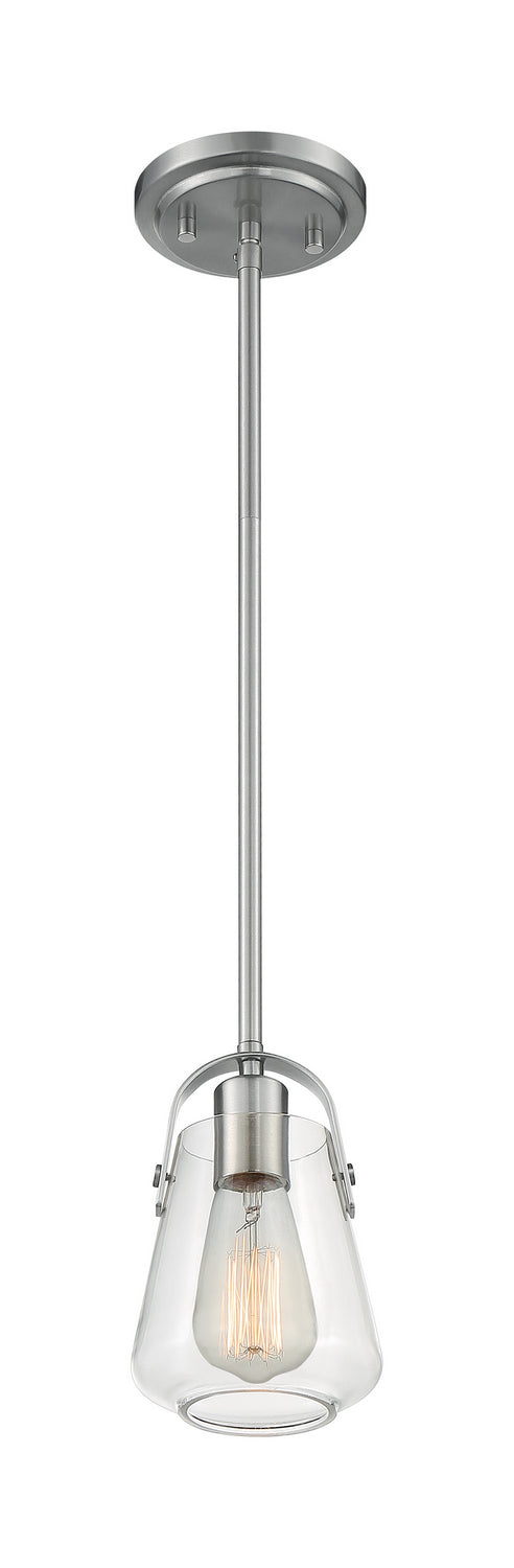 Myhouse Lighting Nuvo Lighting - 60-7116 - One Light Mini Pendant - Skybridge - Brushed Nickel